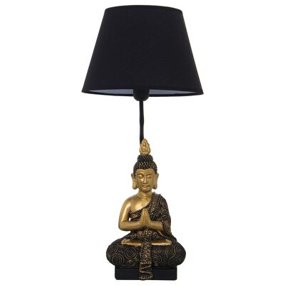 BUDDHA RESIN TABLE LAMP+92271,1XE27,MAX.40W NOT INCLUDED °28X60CM, BUDDHA BASE: 17X15X33CM ST39903
