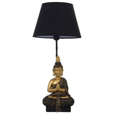 LAMPADA DA TAVOLO IN RESINA BUDDHA+92271,1XE27,MAX.40W NON INCLUSO °28X60CM, BASE BUDDHA: 17X15X33CM ST39903