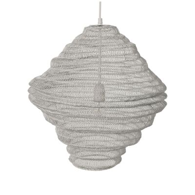 WHITE METAL CEILING LAMP, 1XE27, MAX.60W (NOT INCLUDED) °47.5X47.5CM ST61250