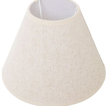 LAMPE DE TABLE MÉTAL BLANC +92296 1XE14 MAX40W NON _°23X48CM, BASE:°10,5X32CM ST36424 3