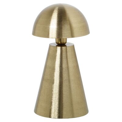 LAMPE DE TABLE EN MÉTAL DORÉ MAT, 1XE27 MAX.25W NON INCLUS _°20X39CM ST67840