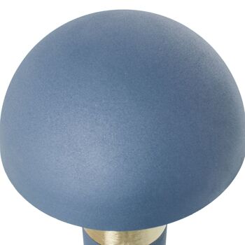 LAMPE DE TABLE EN MÉTAL ÉMAIL BLEU, 1XE27 MAX.25W SANS INCL _°31X40CM ST67819 3