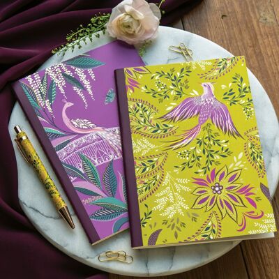 Sara Miller Haveli G. Set of 2 A5 Notebooks