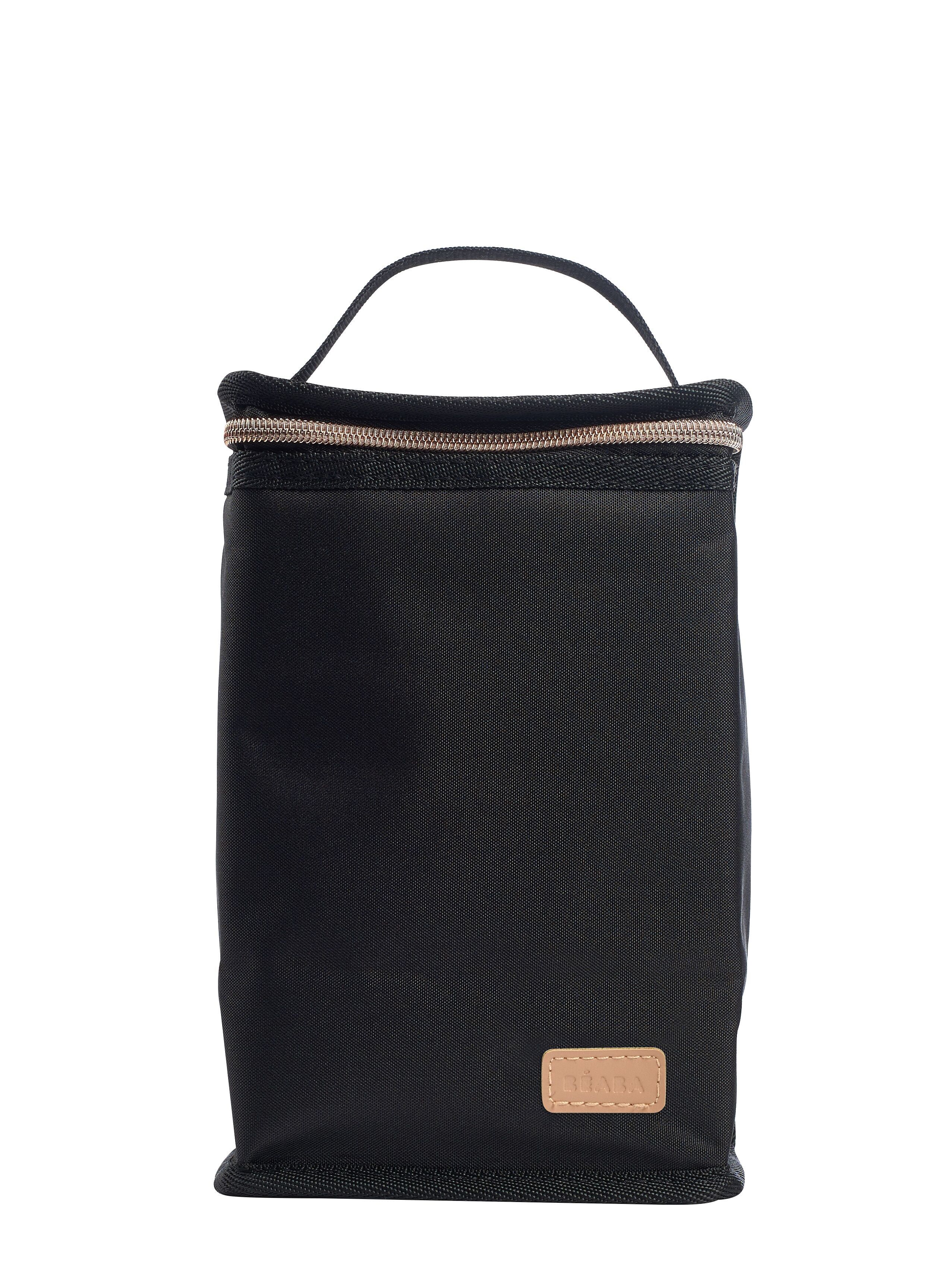 BEABA, Isolierter Essensbeutel schwarz/roségold