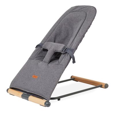 CHILDHOME, EVOLUX TRANSAT PLIABLE - NATUREL ANTHRACITE