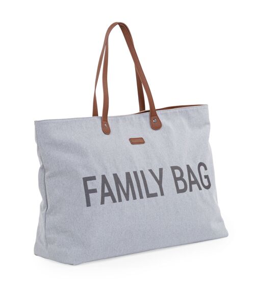 CHILDHOME, FAMILY BAG CANVAS GRIS