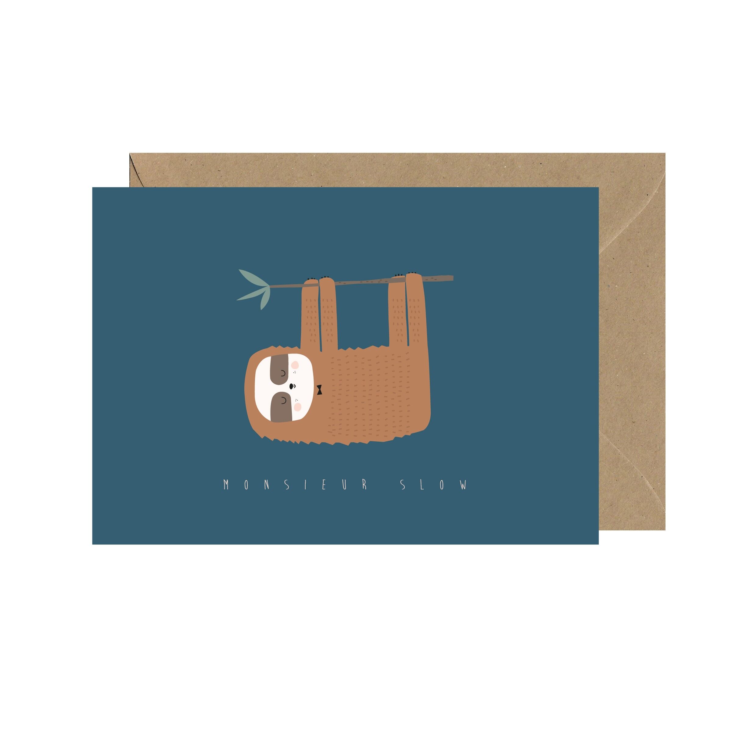 Postkarte "Monsieur Slow" _4153_