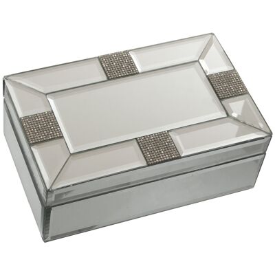 BOITE A BIJOUX MIROIR _21X13X8.5CM ST11565