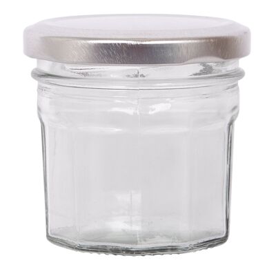 Pot de confiture en verre de 110 ml avec couvercle - Par Argon Tableware