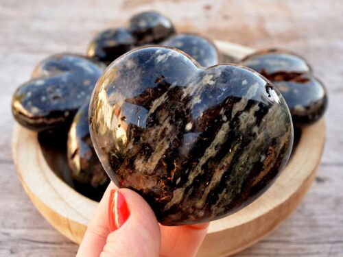 Ocean Jasper Heart (70mm)