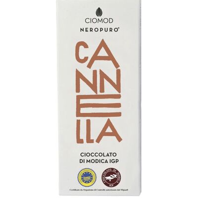 Barra de chocolate Módica y canela - Ciomod