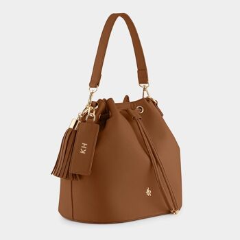 Sac seau Harrow marron clair 1