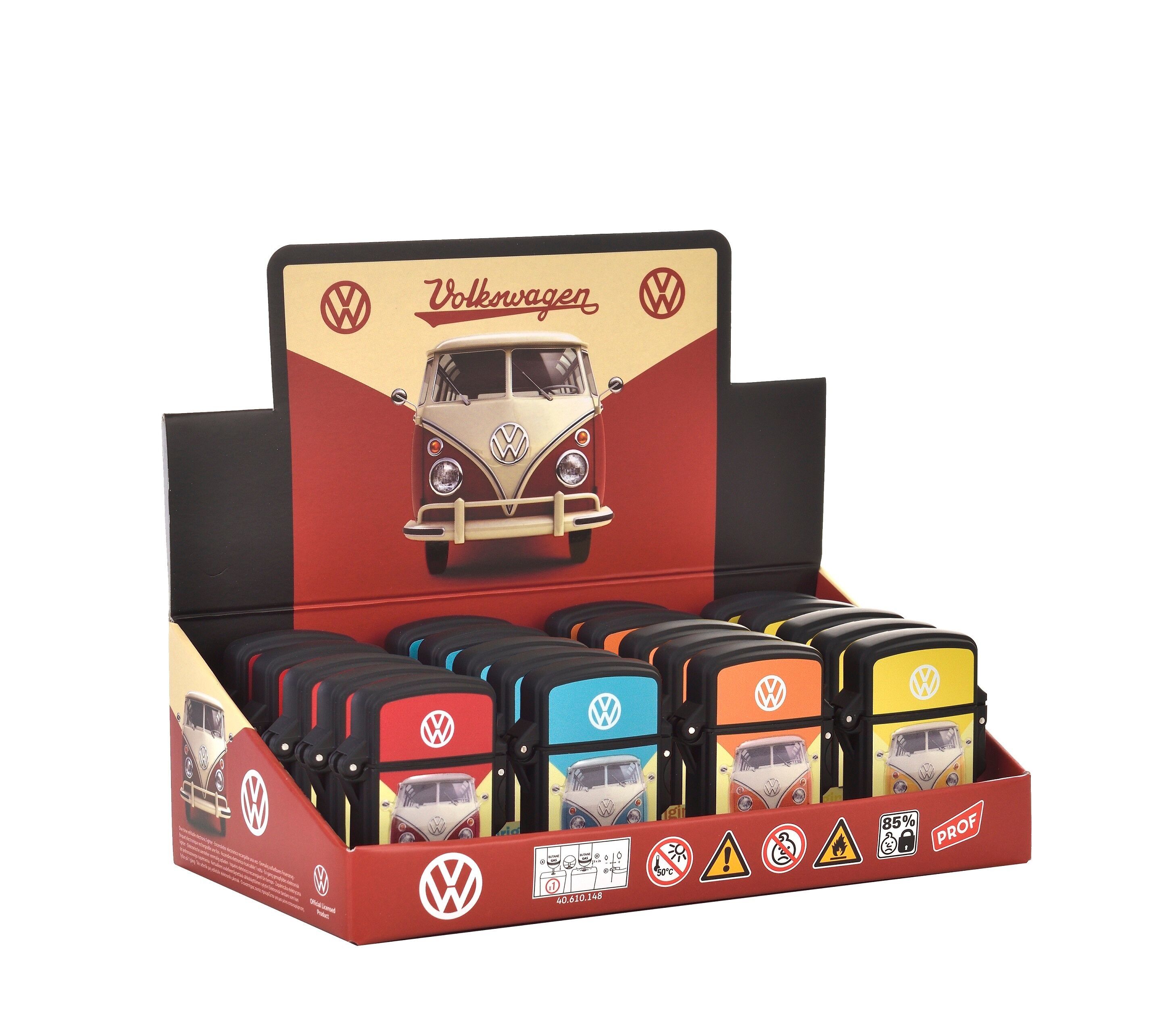 Esposizione VW di 20 accendini MALIBU jet flame