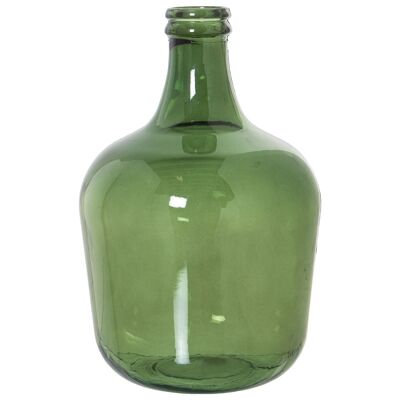 Vasenträger aus recyceltem Glas, 12 l, grün, 26 x 42 cm, ST11082
