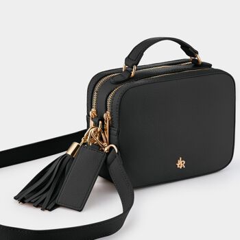 Sac à poignée supérieure Harrison noir 5