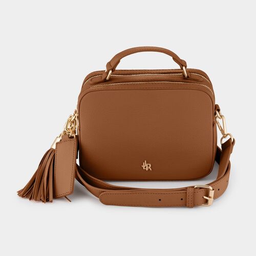 Tan Harrison Top Handle Bag