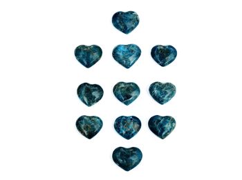 Coeur hinchado d'apatito bleu (30 mm) 5