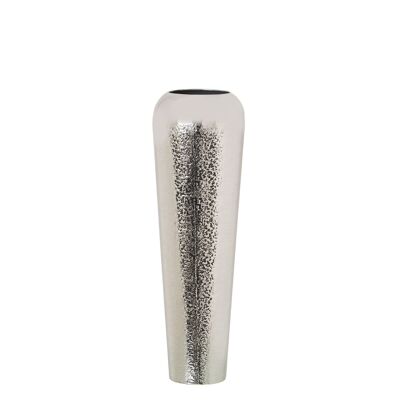 VASO ANTICO IN METALLO ARGENTO _°20X67CM ST74229