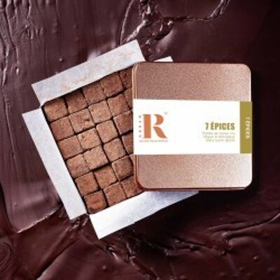 Trufas crudas de cacao con especias (100g)