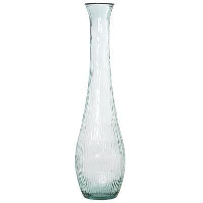 VASE VERRE RECYCLÉ 100CMTRANSPARENT °25X100CM ST11033