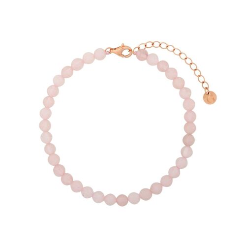 Rose Quartz Beaded Bracelet