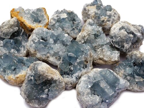 1 Kg Wholesale Mix Lot Celestite Cluster (4-5 Pcs)