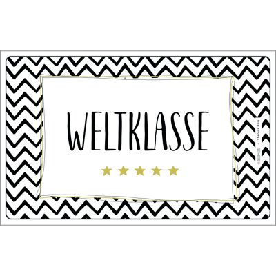 Tray Weltklasse