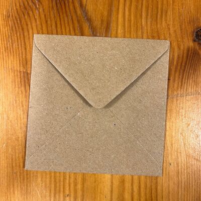 Square envelope 10 x 10 cm