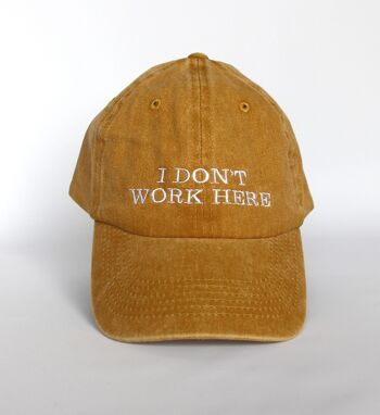 Casquette I DON'T WORK HERE 1