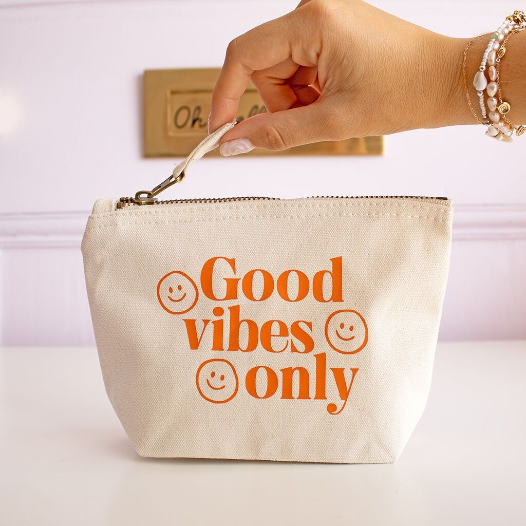 „Good Vibes Only“-Beutel