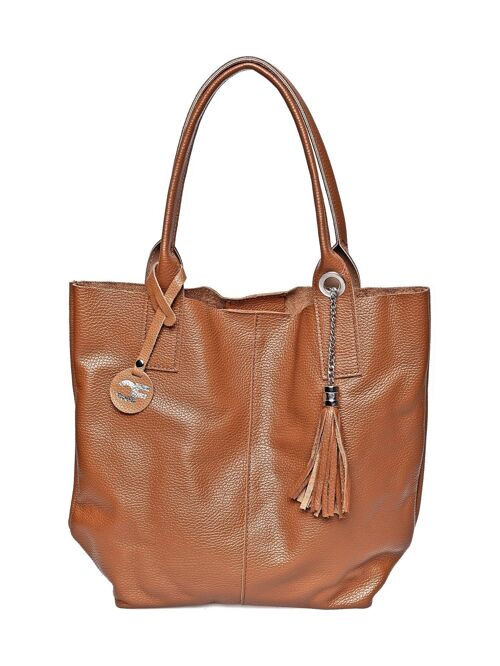 SS24 CF 1619_COGNAC_Tote bag