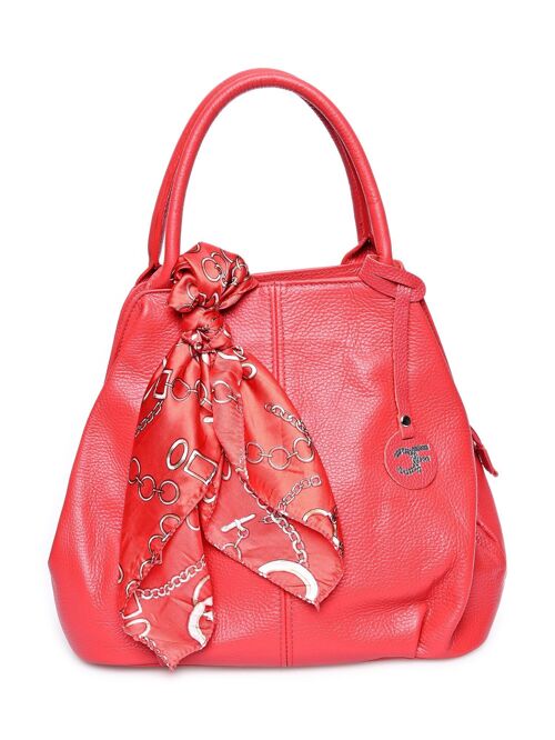 SS24 CF 1750_ROSSO_Top Handle bag