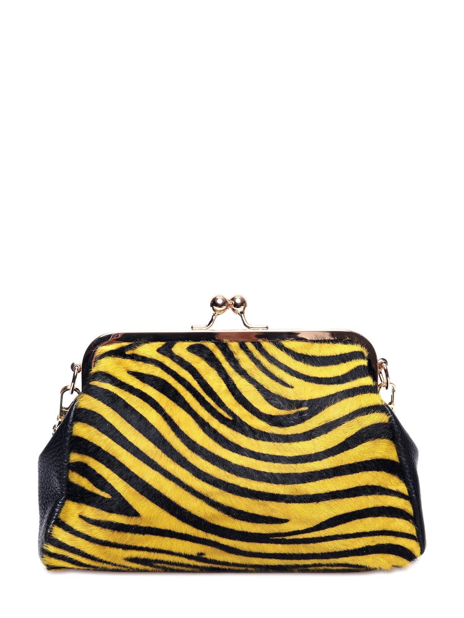 SS24 LV 1890T_ZEBRA LIMONE_Borsa a tracolla