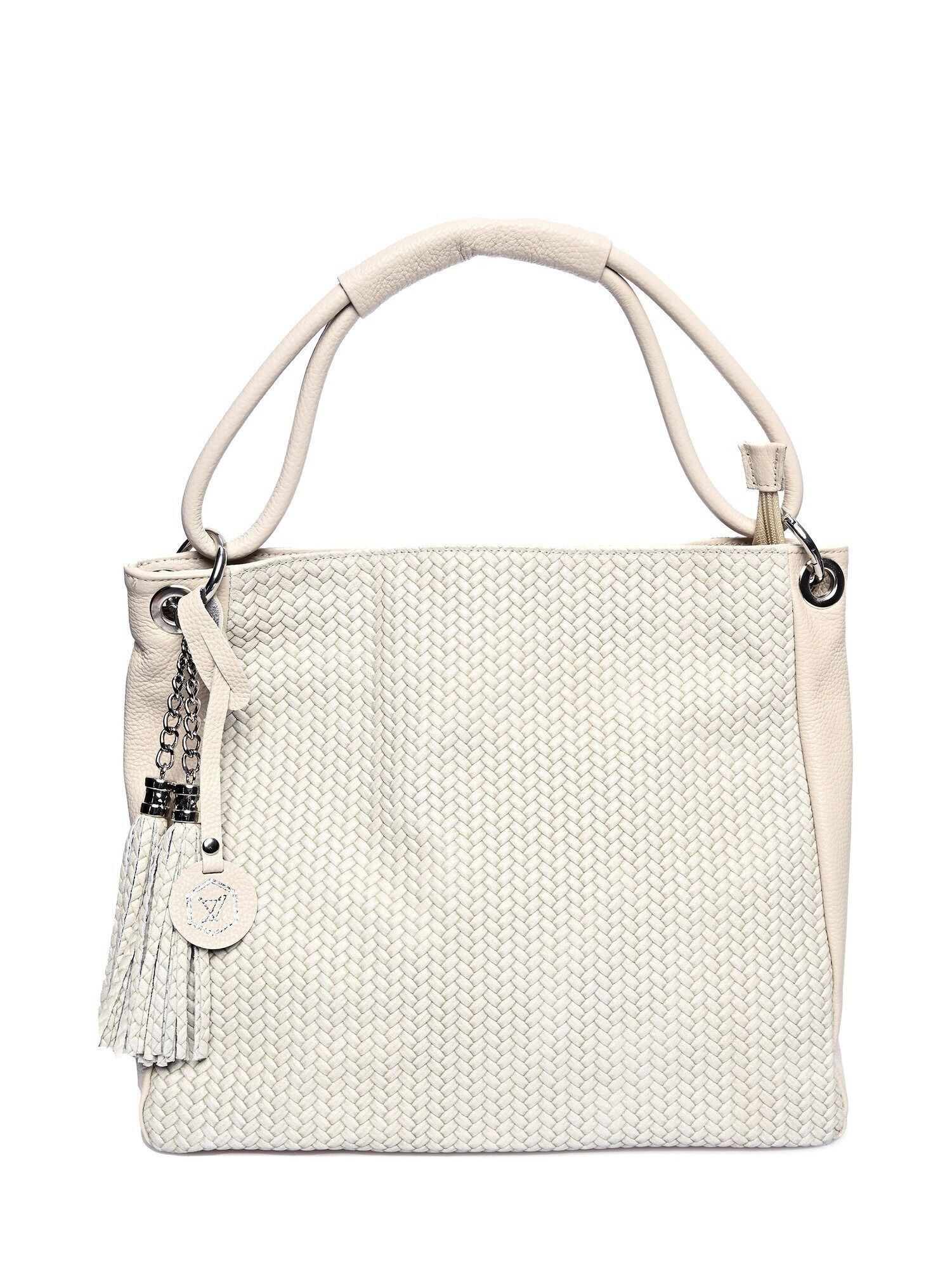 SS24 LV 8115_BEIGE_Borsa con manico superiore