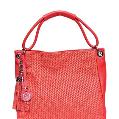 SS24 LV 8115_ROSSO_Borsa con manico superiore