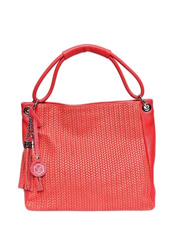 SS24 LV 8115_ROSSO_Sac à poignée supérieure 1