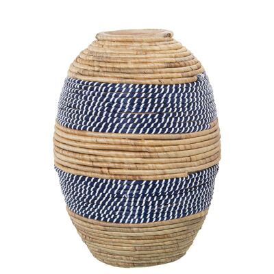 VASO IN ERBA MARINA 42CM _°30X42CM ST75938