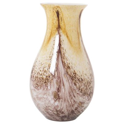 VASE VERRE 39CM SABLE °22X39CM ST20184