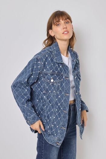 VESTE EN JEANS OVERSIZE - FM522 2