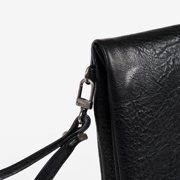 Pochette noire - 28x18 cm 3