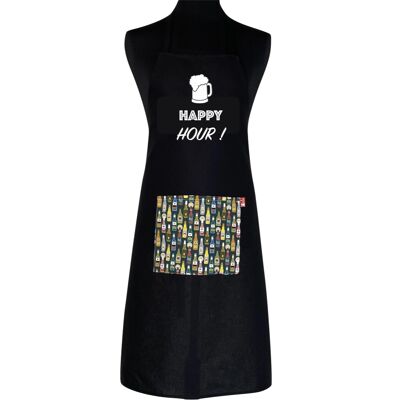 Apron, Happy hour, black