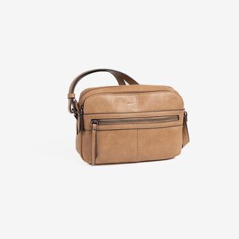 Sac classique couleur camel - 24x17x10 cm 4