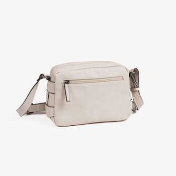 Sac beige classique - 24x17x8 cm 3