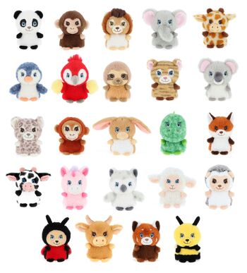 Implantation 144 Peluches Mini Adoptable 10cm KEELECO - Box offert 2