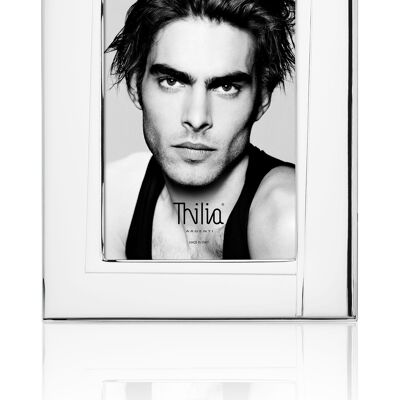 Cadre Photo 13x18 cm Argent Ligne "Melvin"