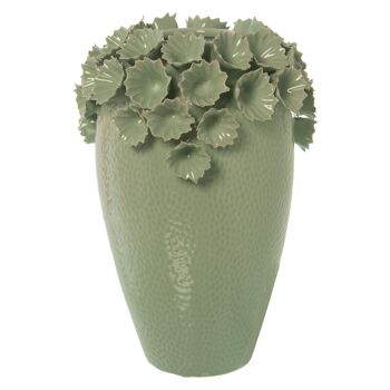 VASE CÉRAMIQUE VERTE 32CM 24X24X32CM ST59813 1