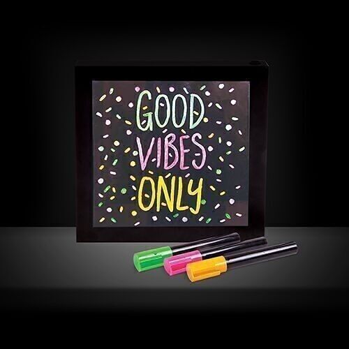 Neon Light Up Message Frame