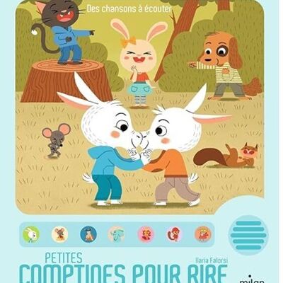 LIVRE SONORE PETITES COMPTINES POUR RIRE