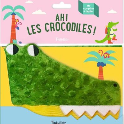 FABRIC BOOK - AH THE CROCODILES