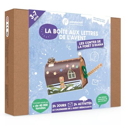 Advent calendar The mailbox 3-7 years - Christmas